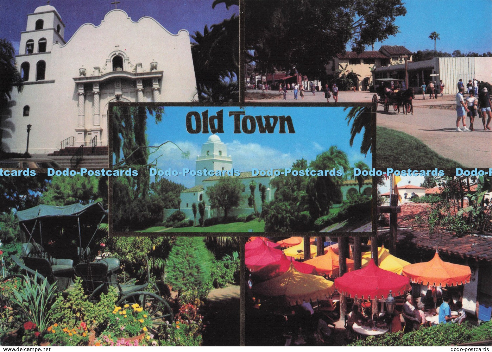 D284250 Old Town San Diego California Old Town are Bazaar del Mundo with its Fin