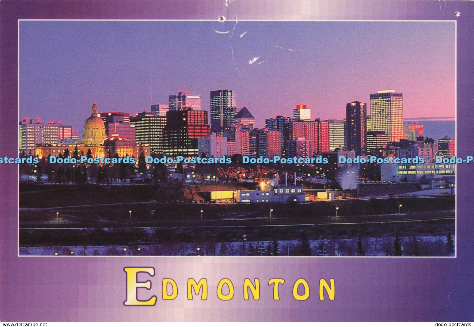 D284491 Edmonton Canada Alberta The Downtown Skyline of Edmonton Alberta Color P