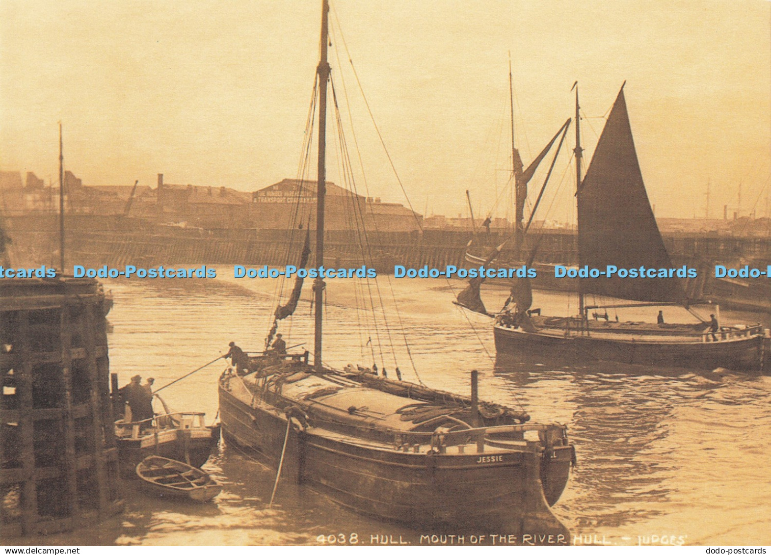 D285166 Hull Mouth of the River Hull Judges of Hastings C 21302