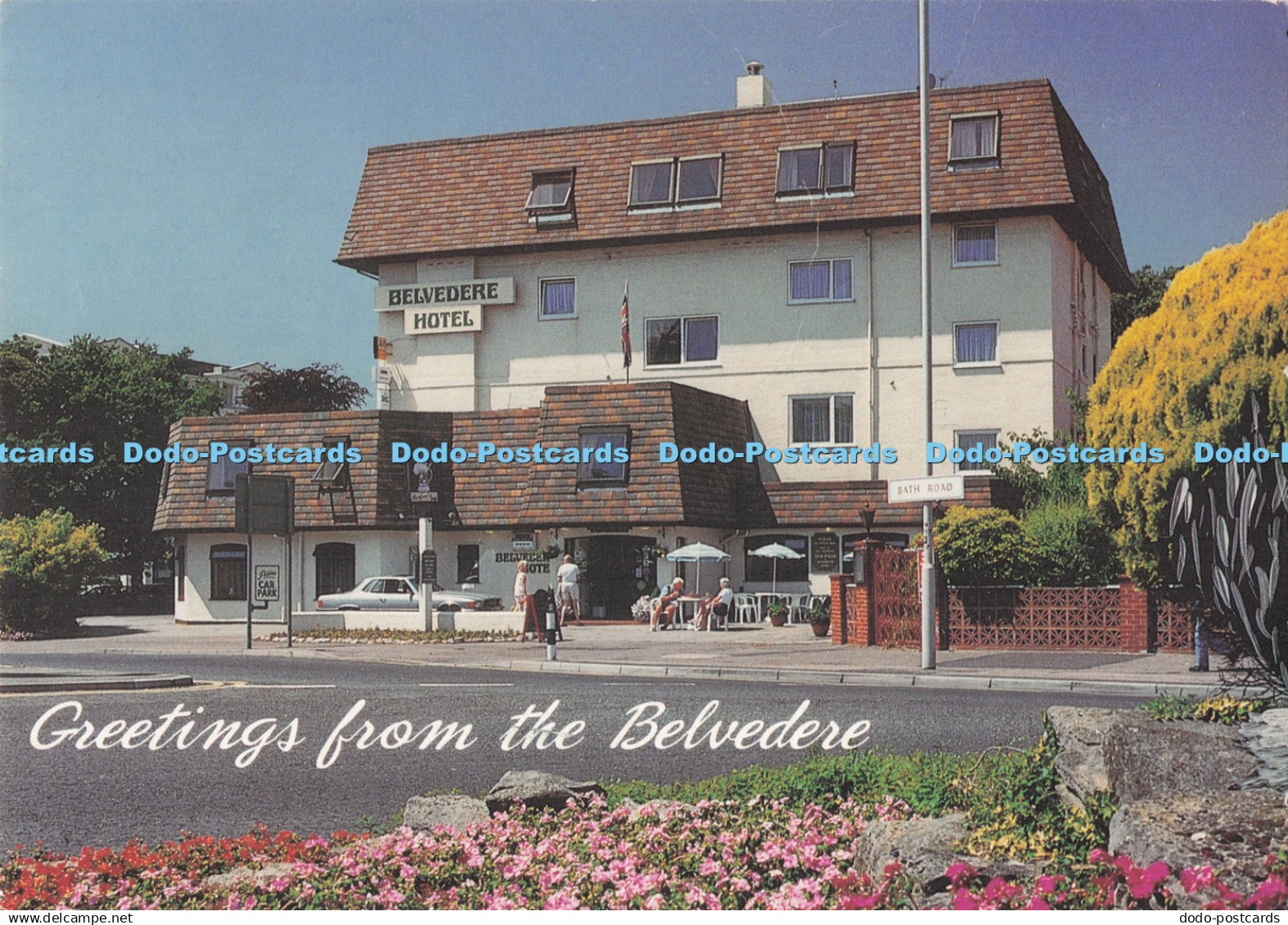 D285391 Greetings from the Belvedere Bournemouth Belvedere Hotel Delpool Picture