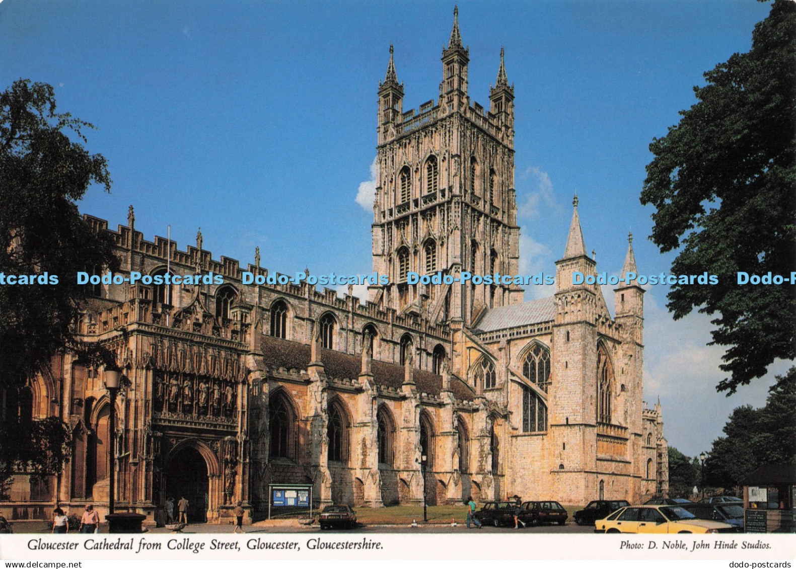 D286502 Gloucestershire Gloucester Gloucester Cathedral from College Street John