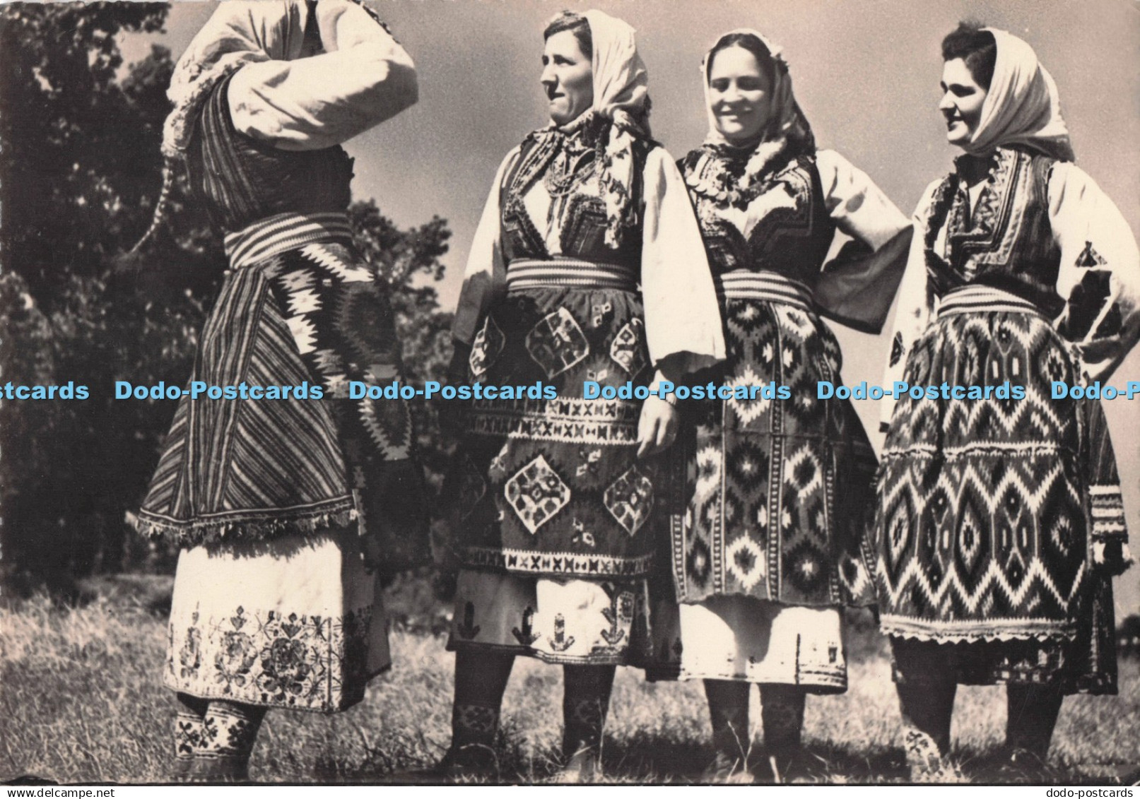 D286565 Narodna Nosnja Makedonija Yougoslavie Costumes Nationaux
