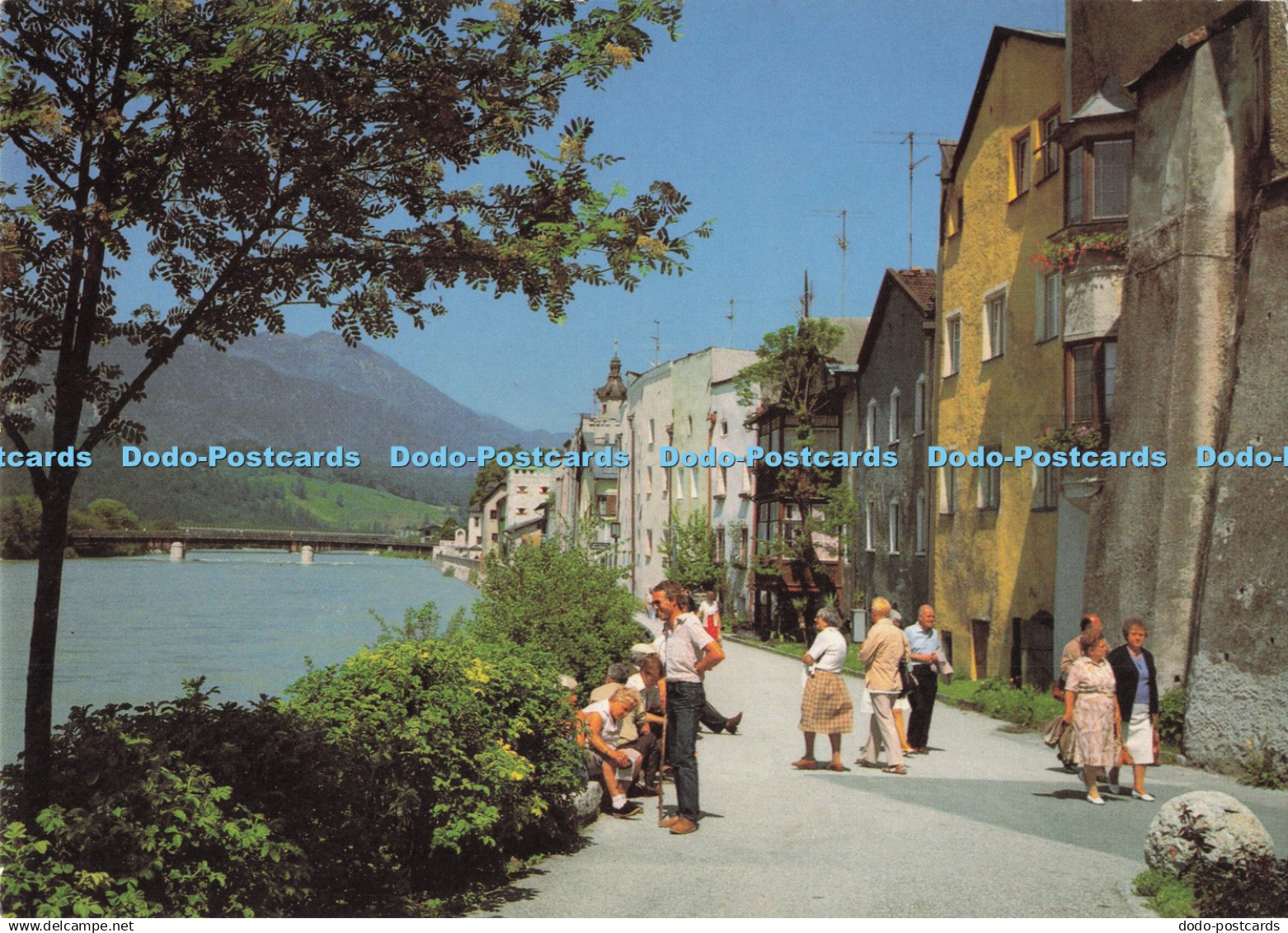 D287207 Tirol Rattenberg Mit Innpromenade Rattenberg Ernst Egerer