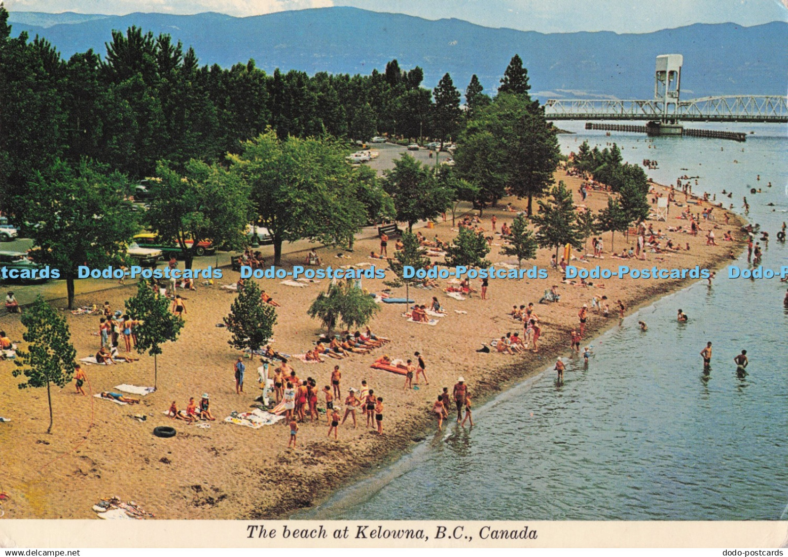 D287272 B C Canada The Beach at Kelowna Monahan Agency A Traveltime Product 1979