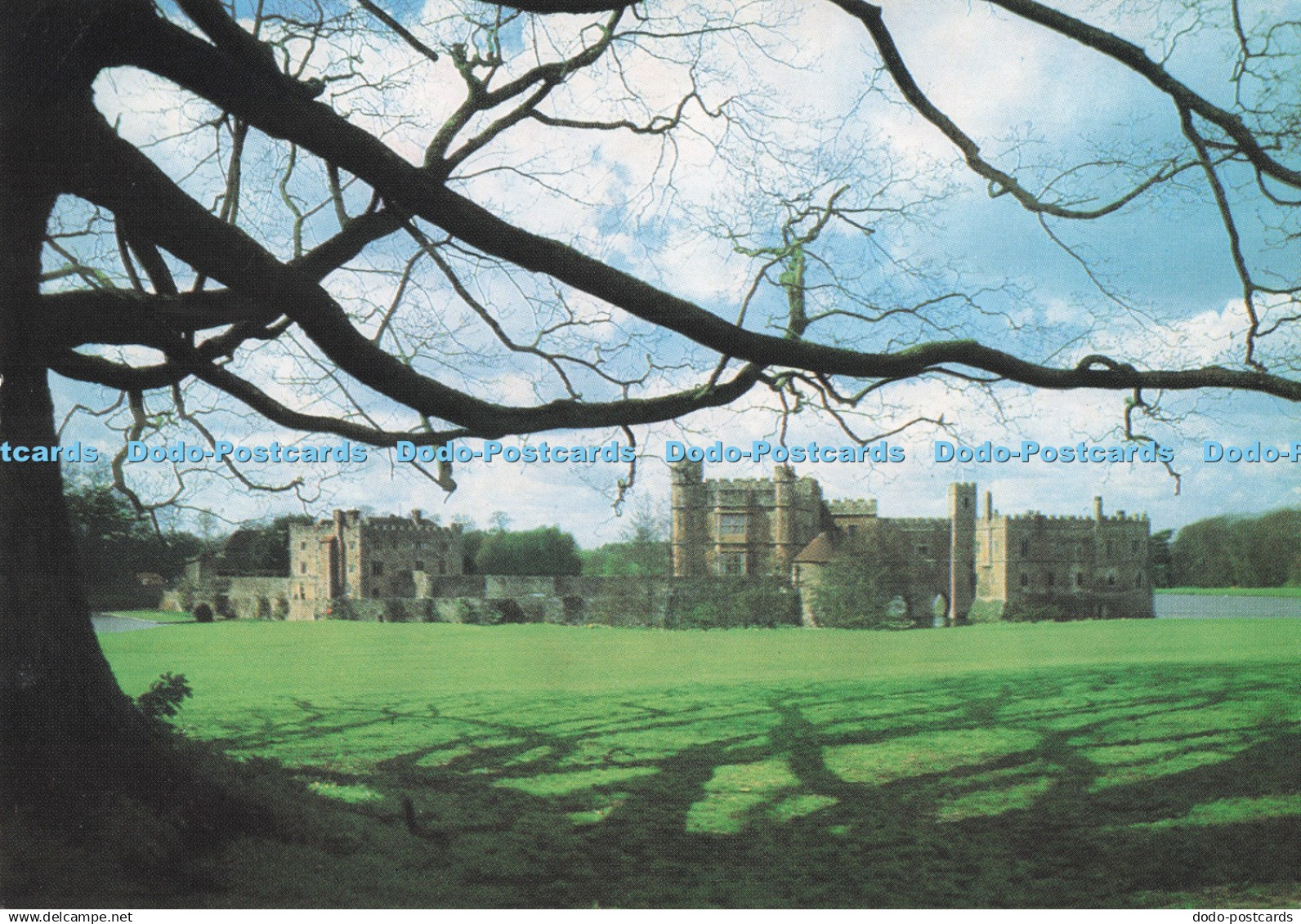 D288187 Leeds Castle. View From the South East. Leeds Castle Foundation