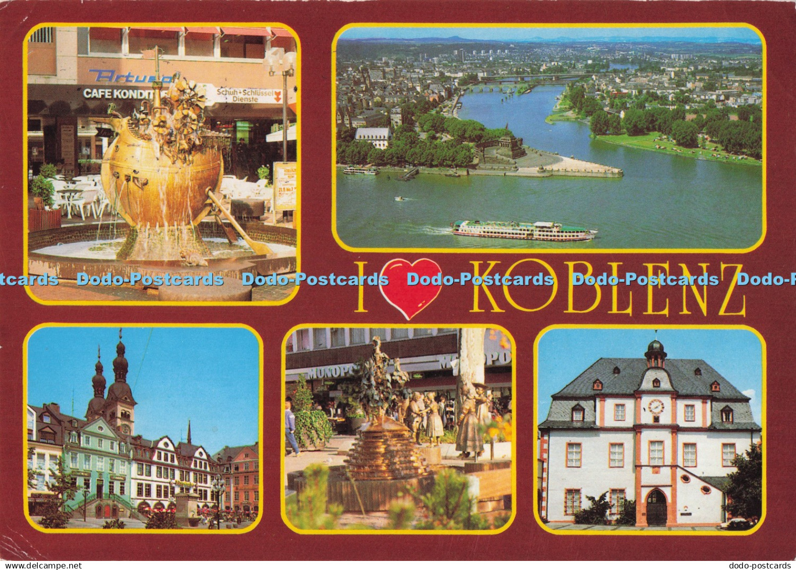 D288210 I Love Koblenz. Am Rhein. Rahmel. Pulheim. Multi View