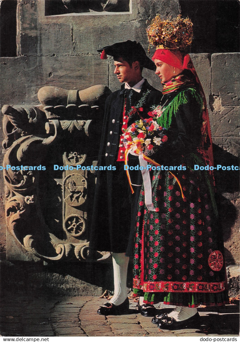 D288419 Das Romantische Forchheim. Frankisches Brautpaar. Brinke KG Forchheim