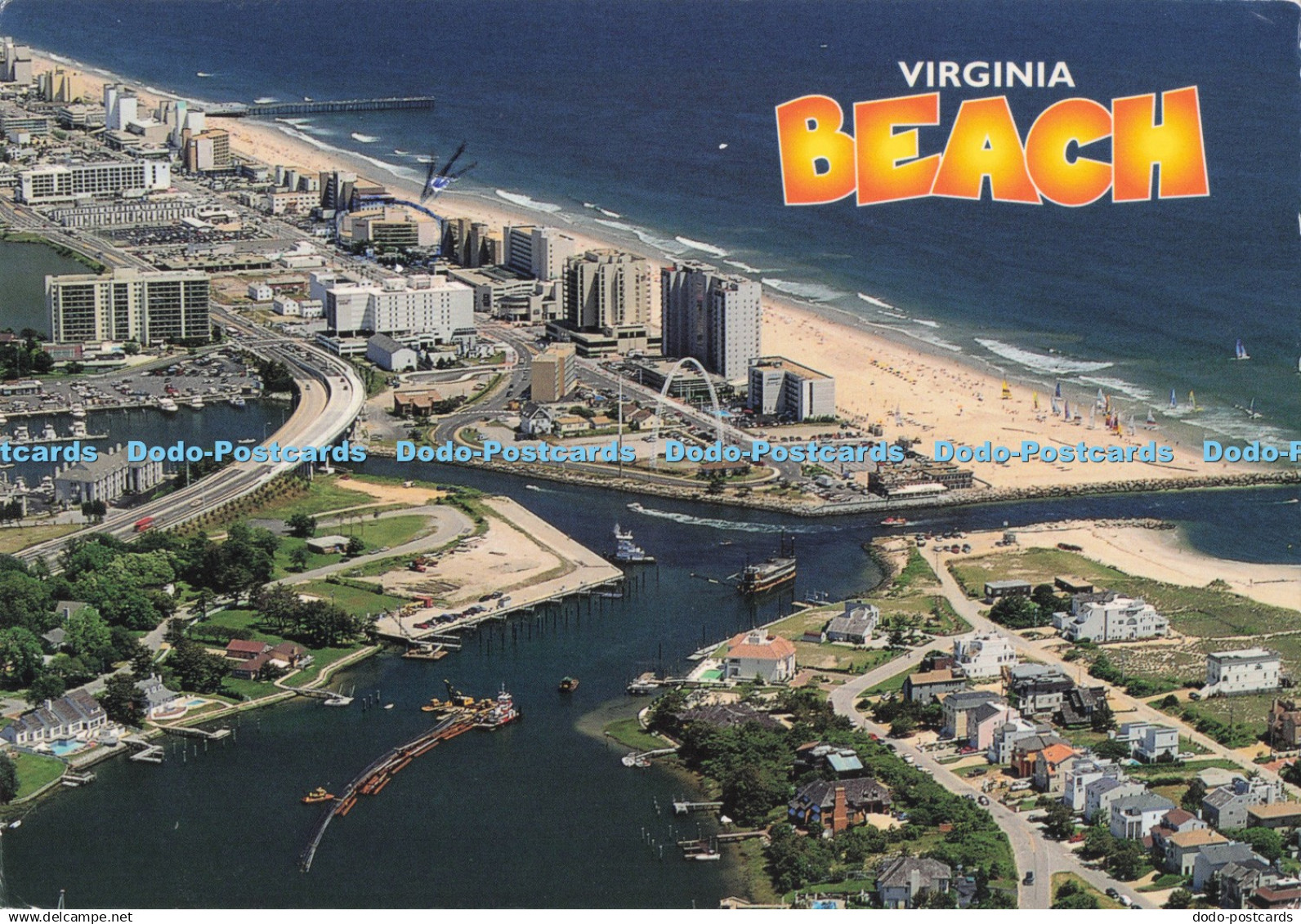 D289402 Virginia Beach. Bicast. Williamsburg. PM. Richmond. 1996