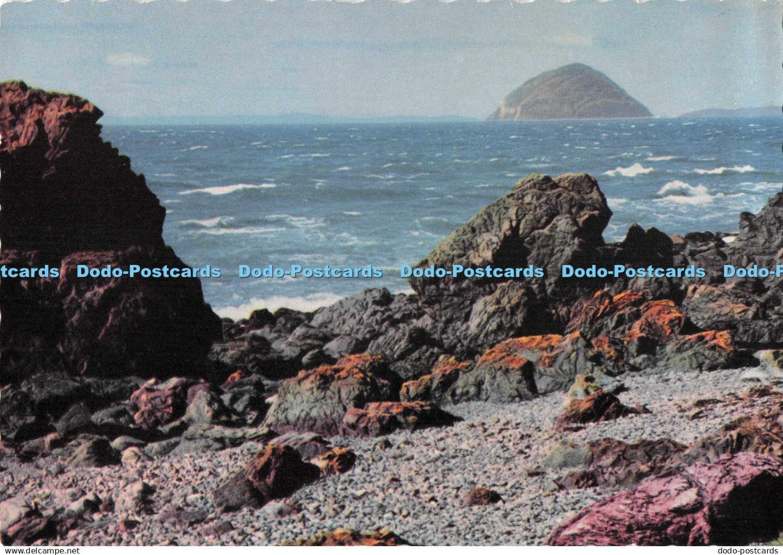 D290296 Ayrshire. Ailsa Craig. Valentine. Scots Pictorial Series