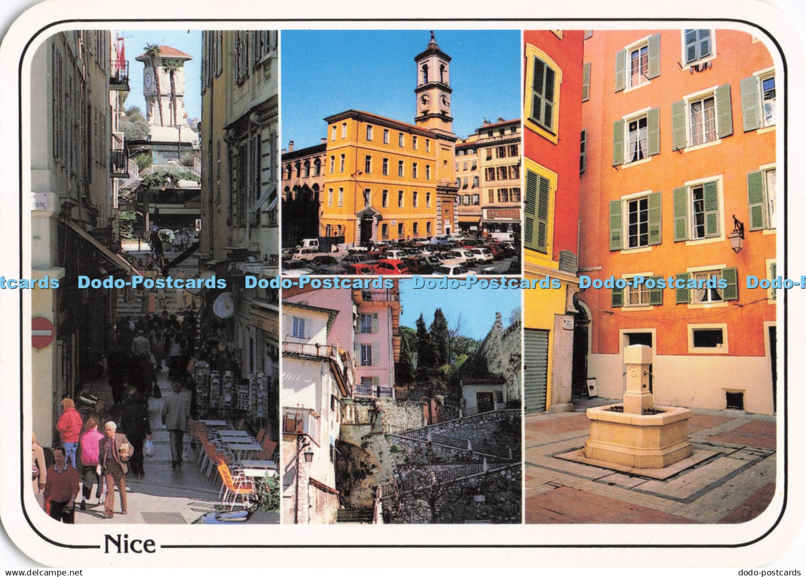 D290503 Nice. Vues du Vieux Nice. La Cigogne. G. Chassagne. Multi View
