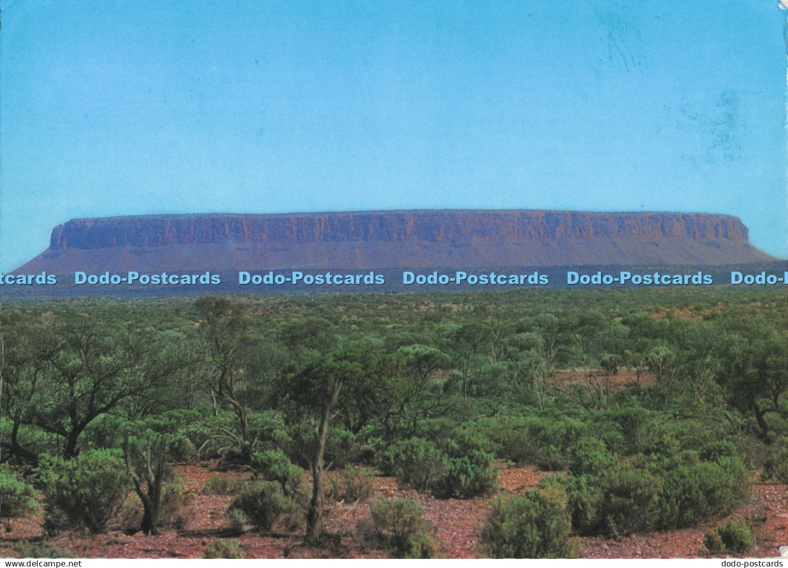 D291719 Mt. Connor. Near Curtin Springs on the Road to Ayers Rock. Barker Souven
