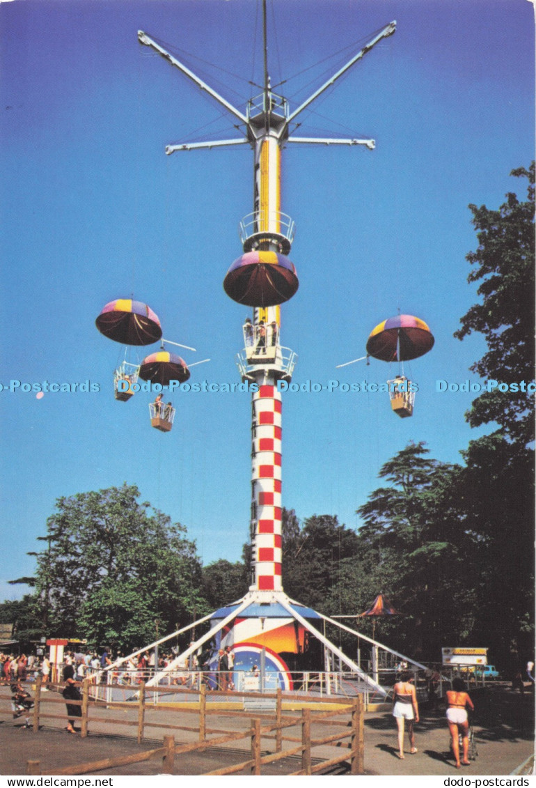 D293318 Staffs. The Paratower. Drayton Manor Park and Zoo. Nr. Tamworth. E. T. W