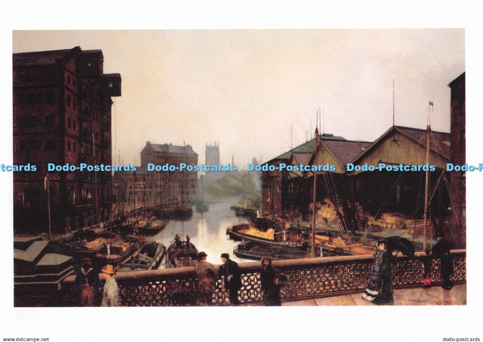 D293966 Leeds Bridge. John Atkinson Grimshaw. Leeds Museum and Galleries