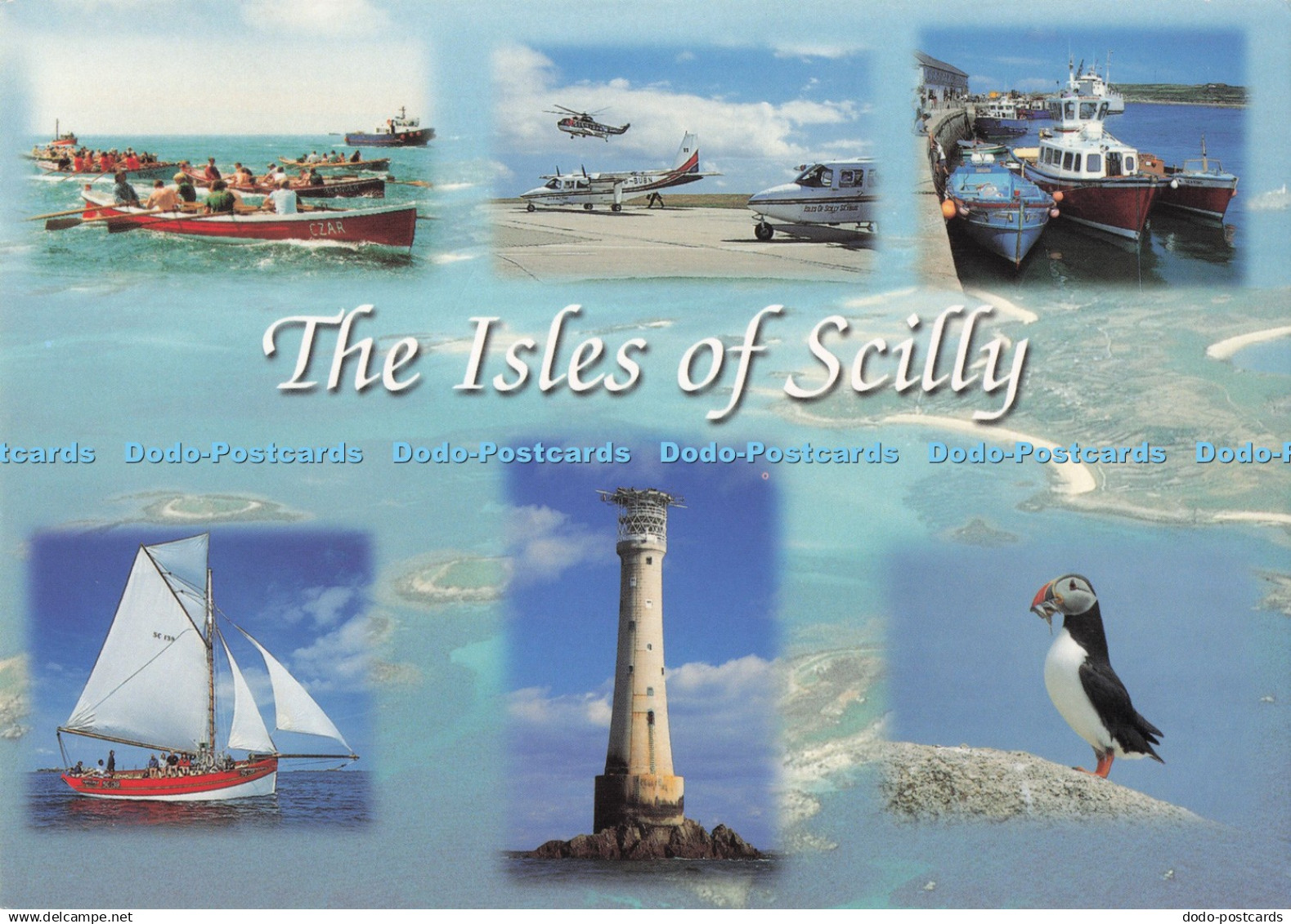 D294406 The Isles of Scilly. Gig Racing. Gibson of Scilly. Multi View