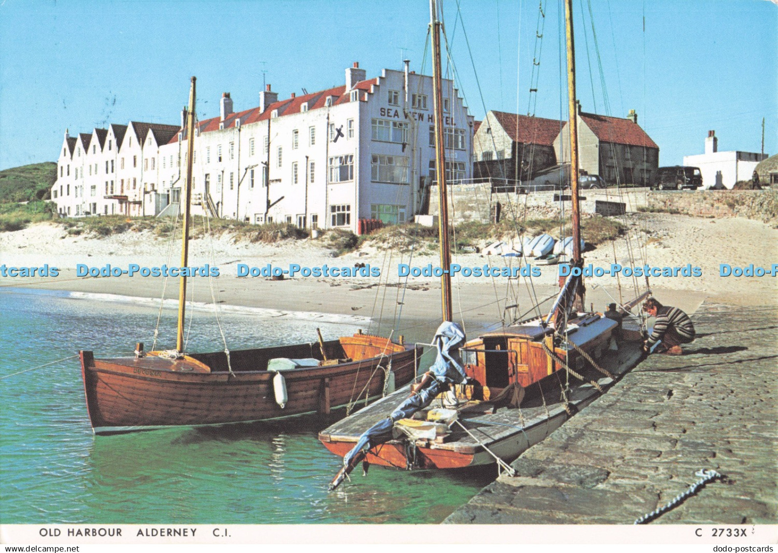 D295750 C. I. Alderney. Old Harbour. Judges. C. 2733. X