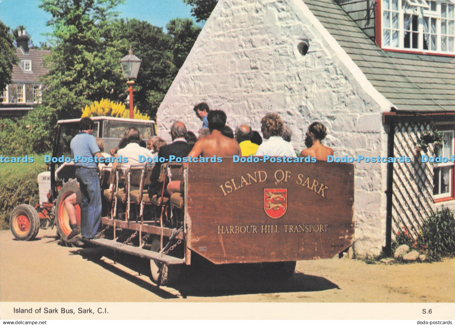 D295803 C. I. Sark. Island of Sark Bus. E. T. W. Dennis