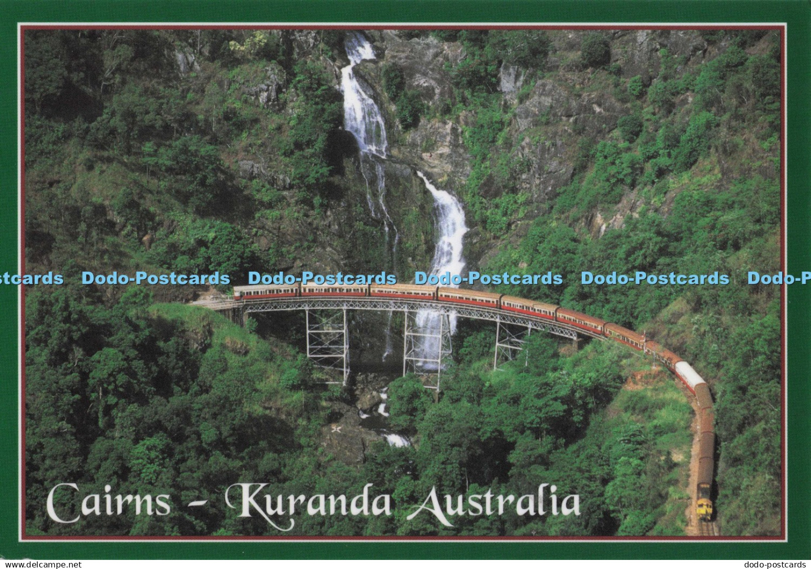 D296008 Cairns. Kuranda Australia. Kuranda Scenic Railway. Murray Views