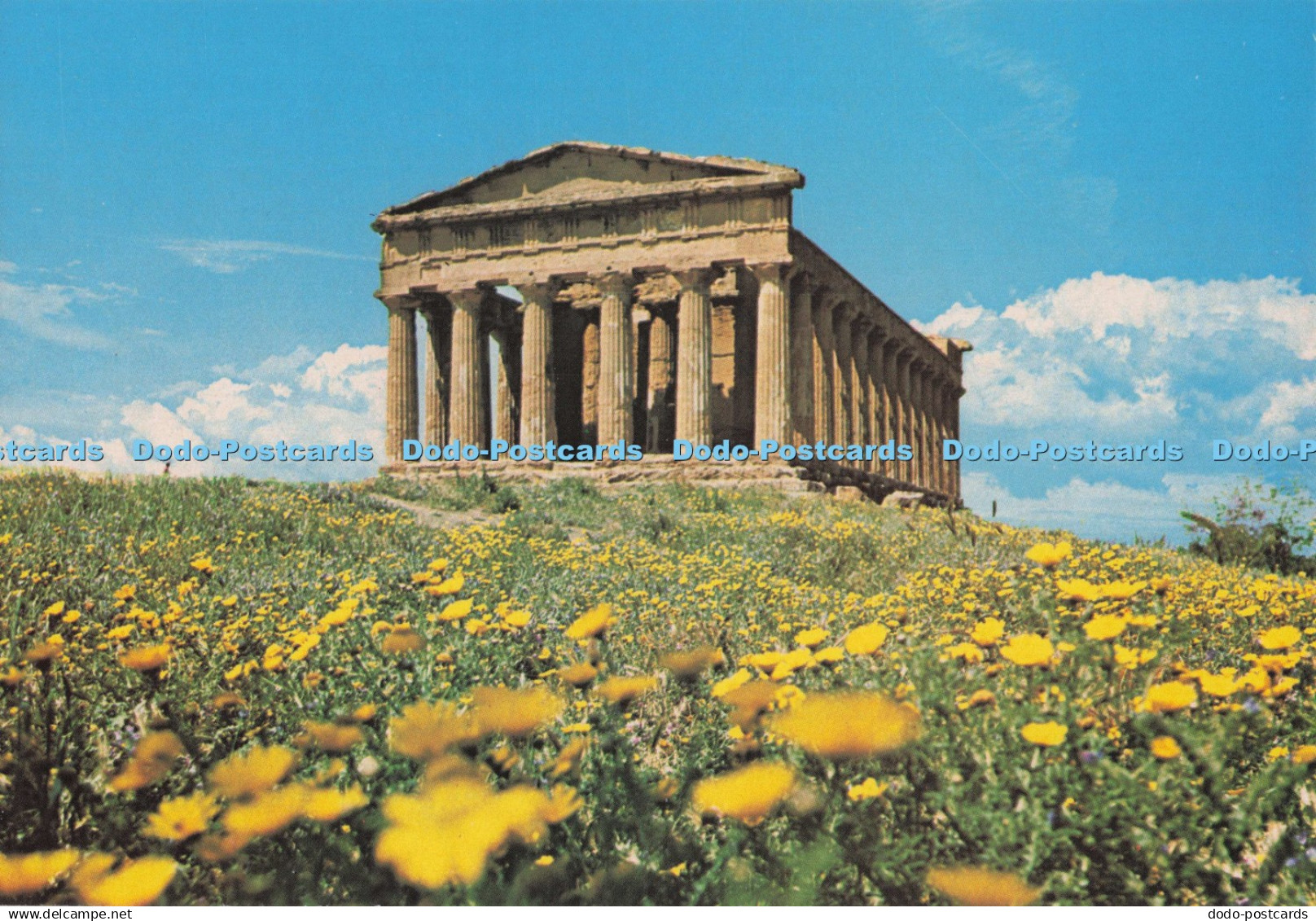 D296585 Agrigento. Temple of the Concord. Gerlando Di Leo. Cartolibroedicola