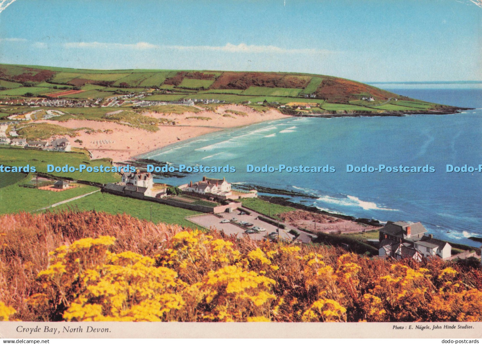 D296661 North Devon. Croyde Bay. John Hinde. E. Nagele. PM. Ilfracombe. Devon. 1