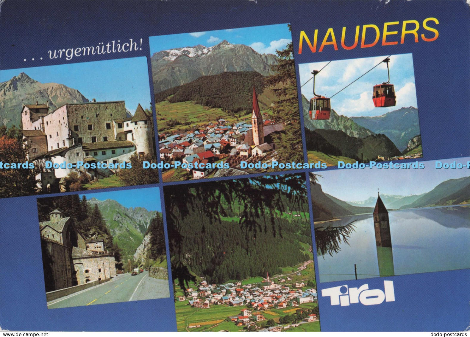 D296884 Nauders. Tirol. Rudolf Mathis. Multi View
