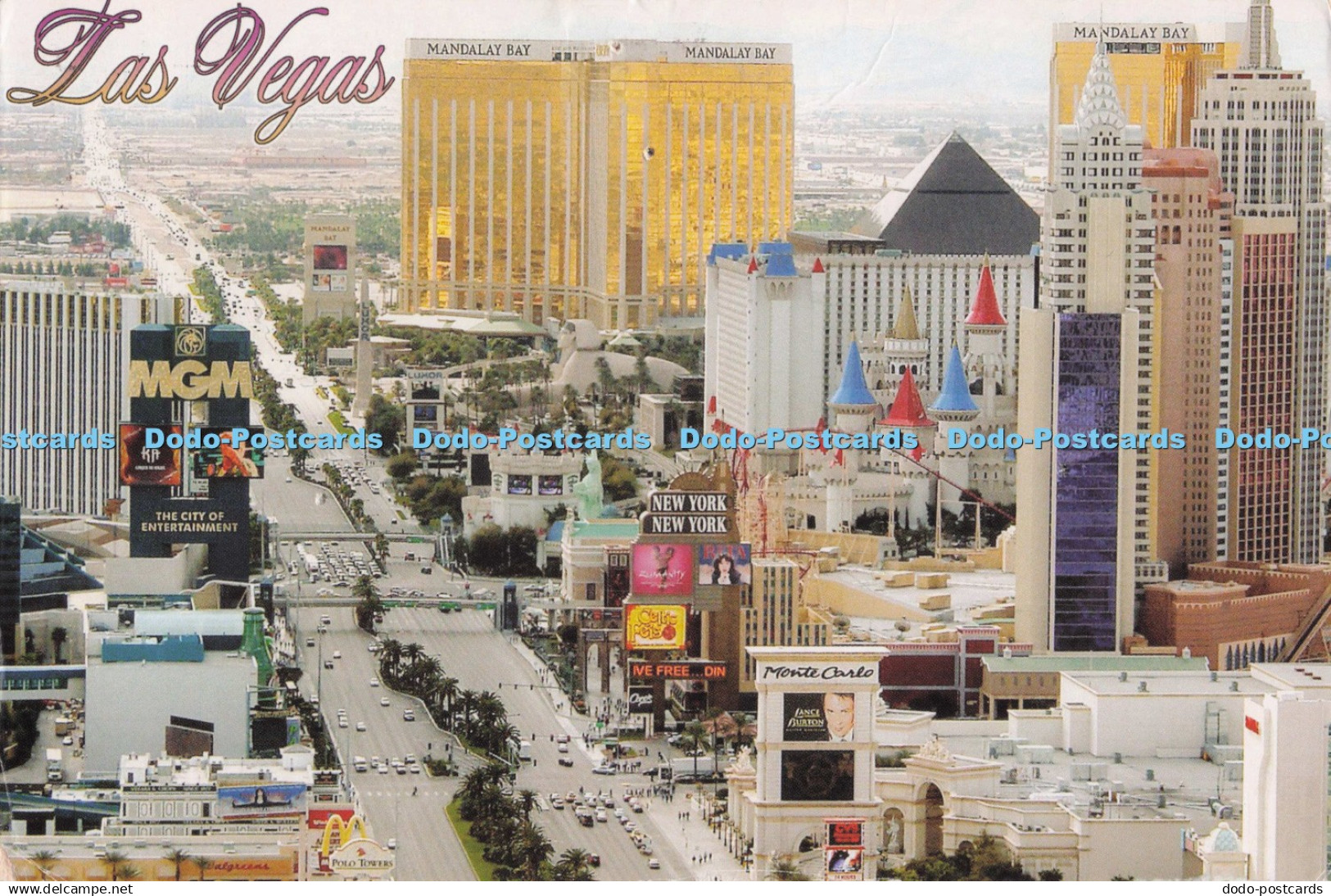 D297121 Las Vegas. The Las Vegas Strip. A Shining Desert Oasis. Reno Tahoe Speci