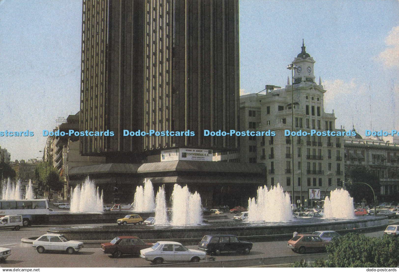 D297755 Spain. A Scenic Spot Near Columbus Square in Madrid. Cina Esperanto Eldo