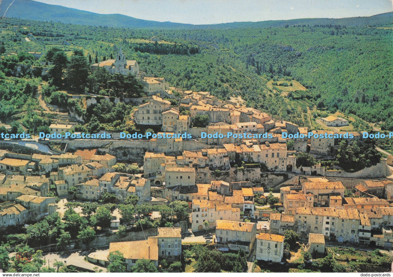 D297916 Haute Provence. Bonnieux. Vue Generale. Label. As De Coeur. Pierre Junie