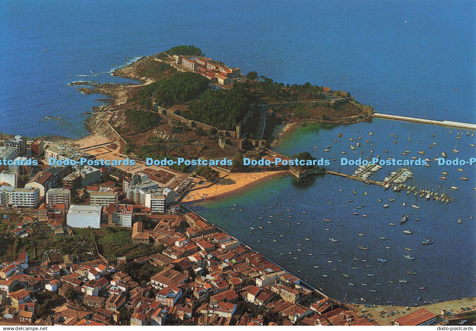 D298265 Bayona La Real. Pontevedra. Aerial View. Postales Fama