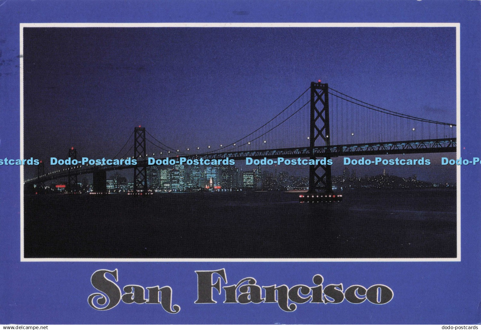 D298946 San Francisco. Oakland Bay Bridge. San Francisco Novelties. Collector Se