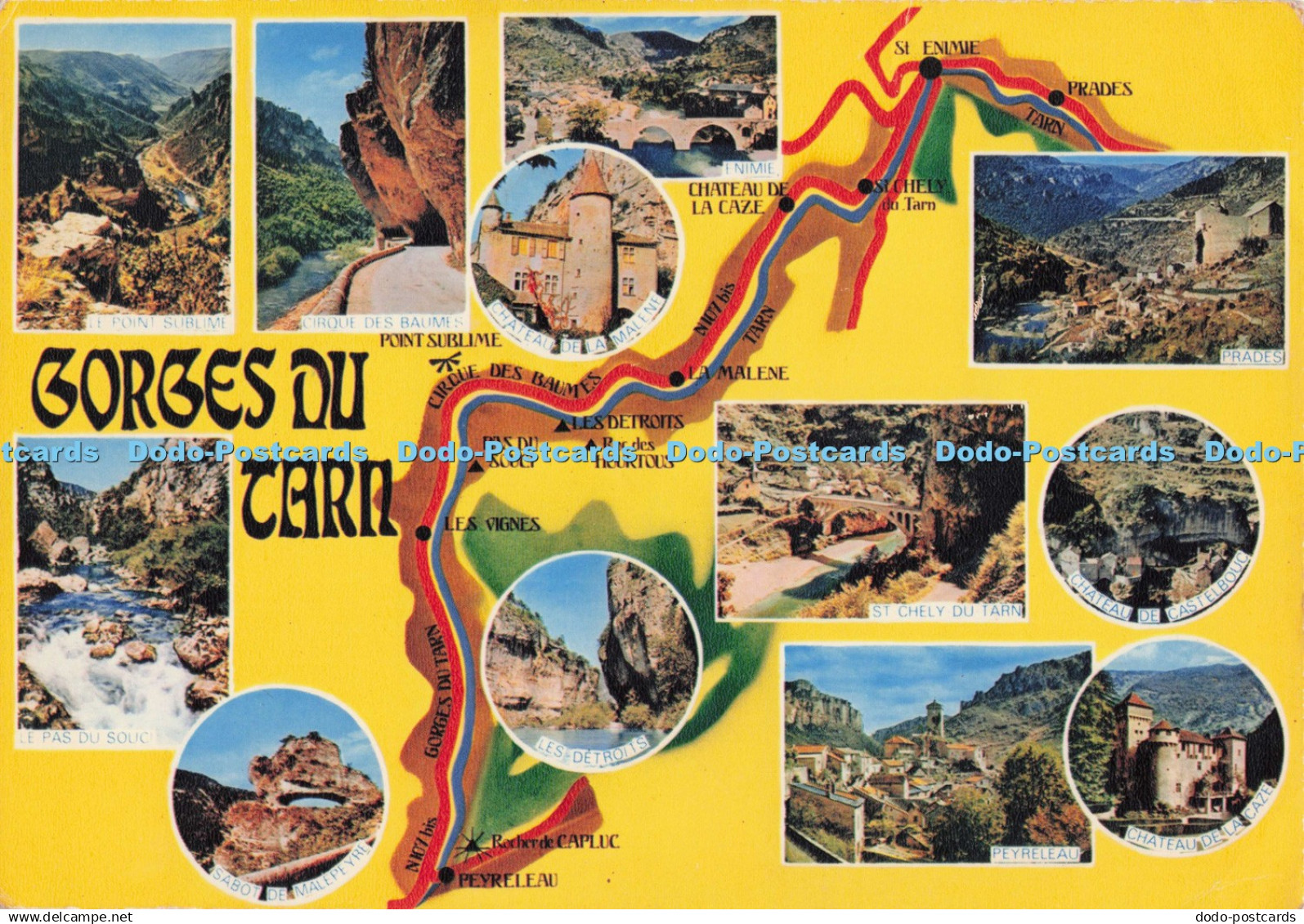 D300669 Gorges du Tarn St Chely Du Tarn Cim Multi View