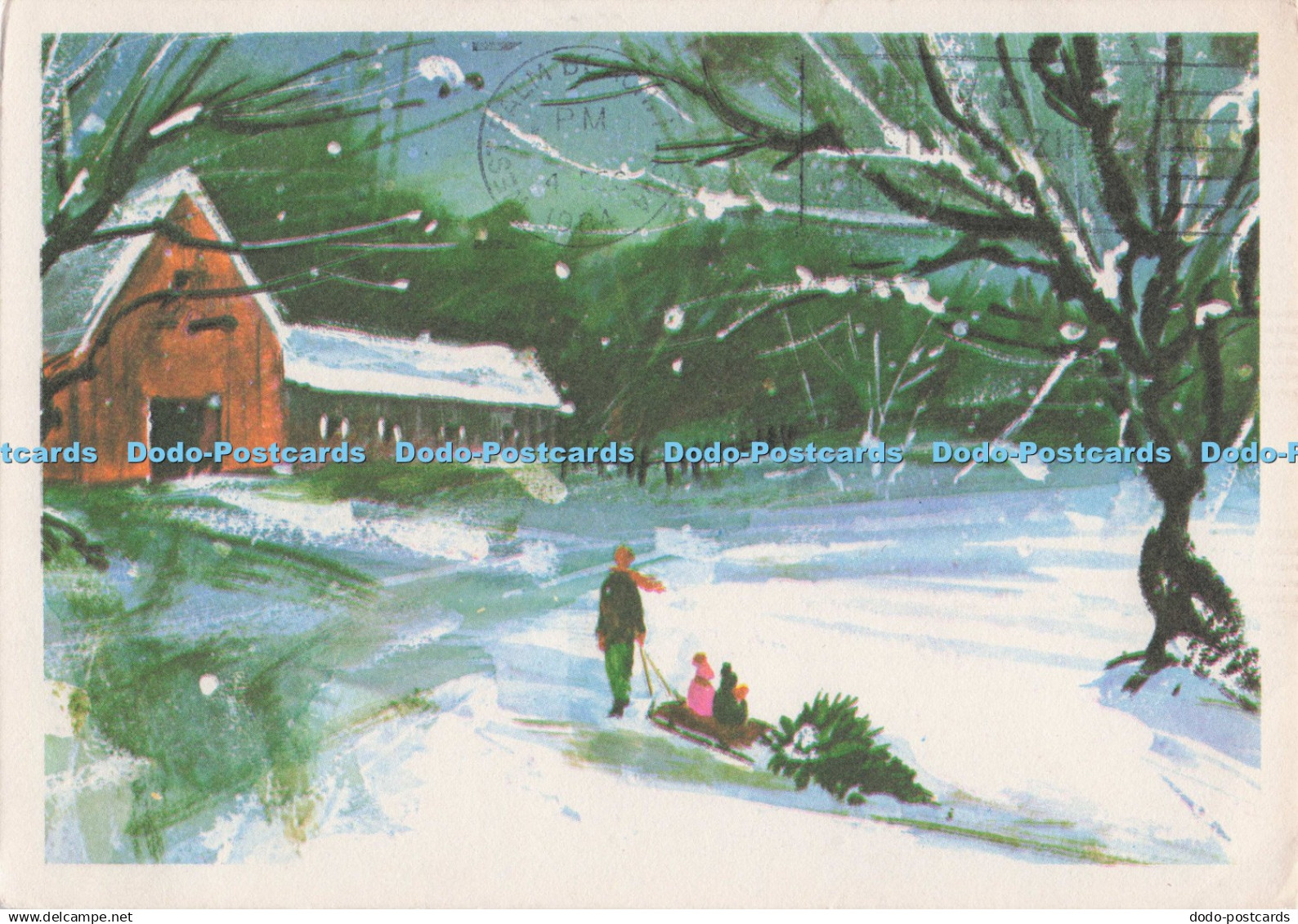 D300976 May Christmas Bring You Warmth Happiness and Joy PM West Palm Beach 1984