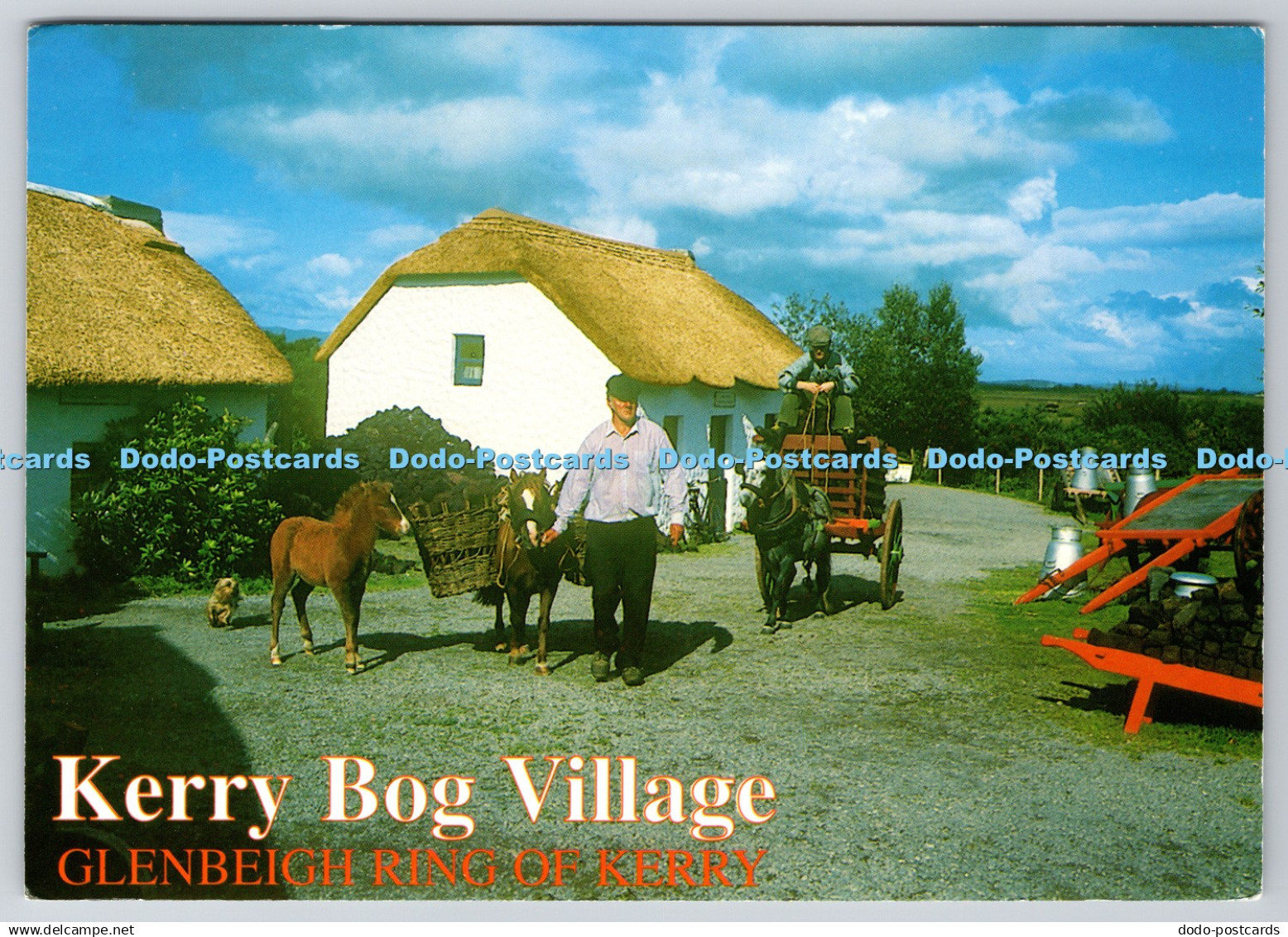 D301074 Kerry Bog Village Glenbeigh Ring of Kerry Kerry Bog Village Museum