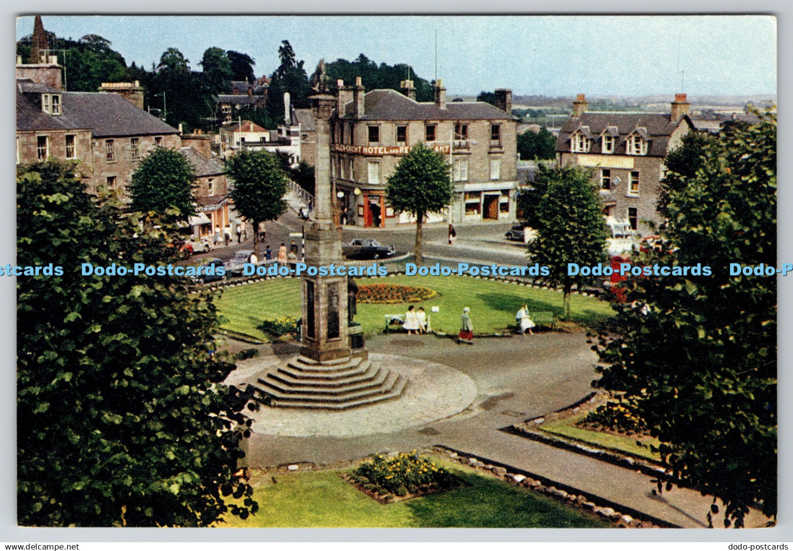 D301568 Perthshire Blairgowrie Pleasant Town of Eastern Perthshire near Border o