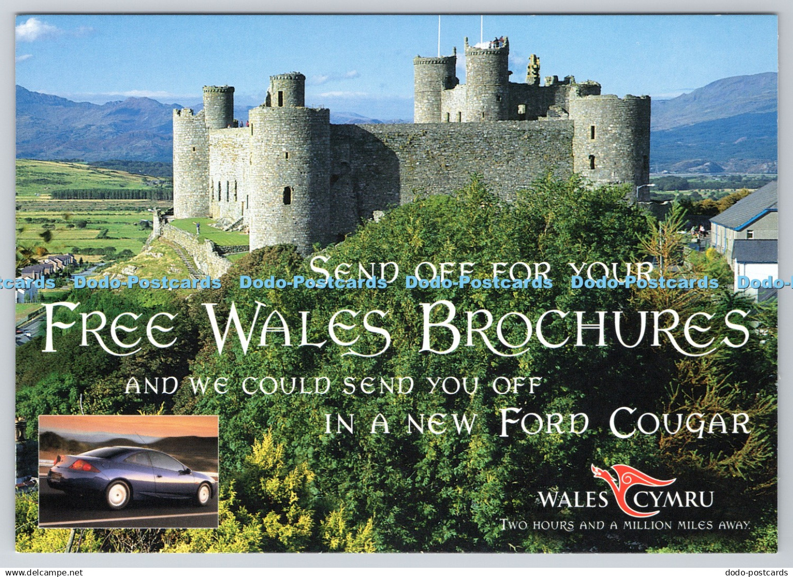 D301807 Send Off Your Free Wales Brochures and We Could Send You Off in a New Fo