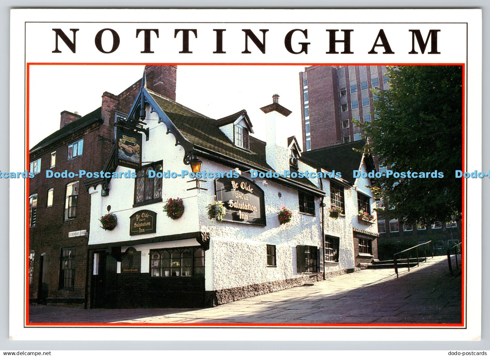 D303340 Nottingham Ye Olde Salutation Inn Maurice Musson ET W Dennis Scarborough