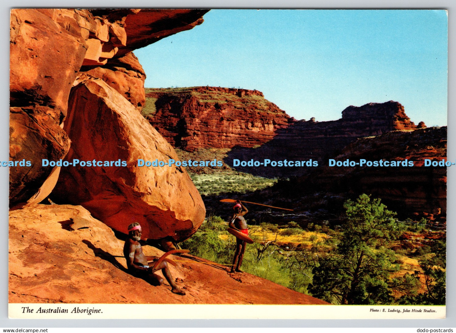 D303346 The Australian Aborigines Biscay Greeting E Ludwig John Hinde Dublin