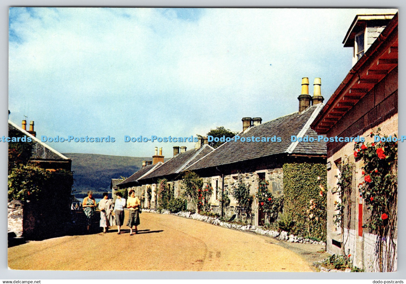 D303426 Luss Village Loch Lomond Dunbartonshire J Arthur Dixon Inverness