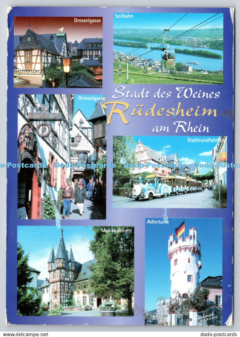 D306110 Rudesheim am Rhein Stadt des Weines RV Rahmel Verlag Pulheim Cowin 2006