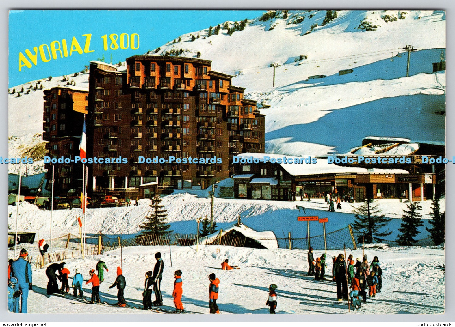 D308088 France Haute Savoie Avoriaz 1800 Architectes MM Labro and Roques et Orzo