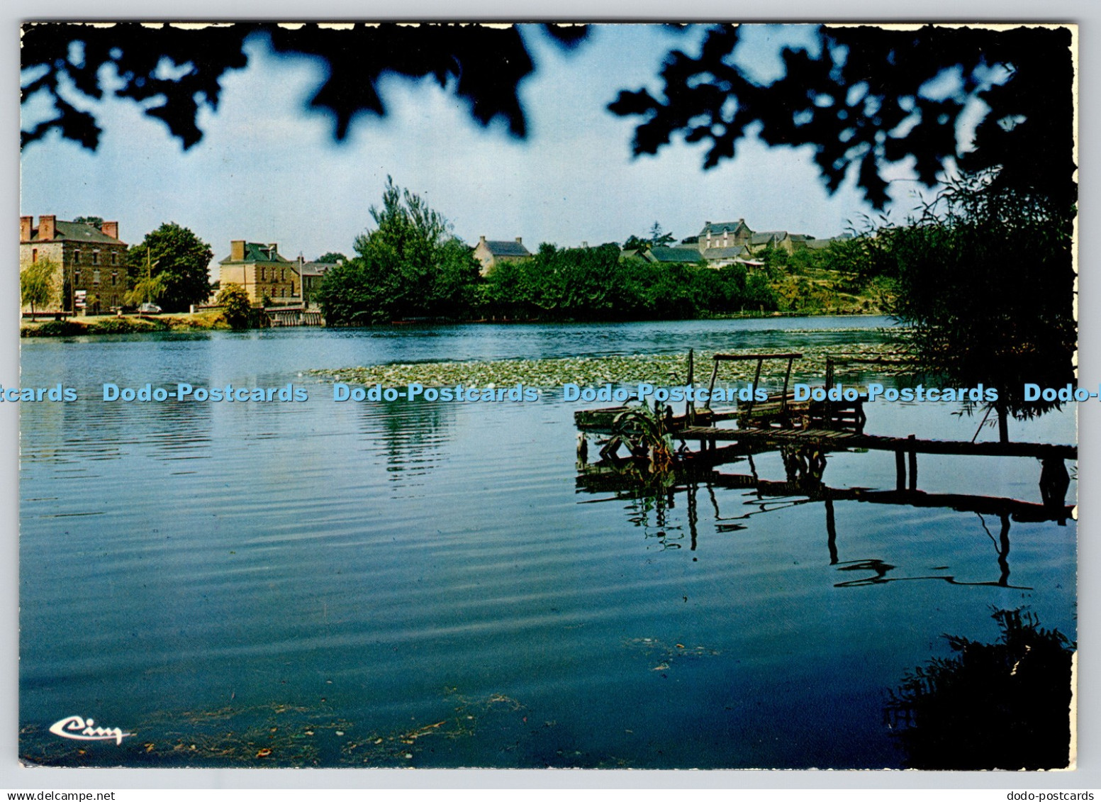 D309368 La Guerche de Bretagne Les etangs de Carcraon Combier Imprimeur Macon CI