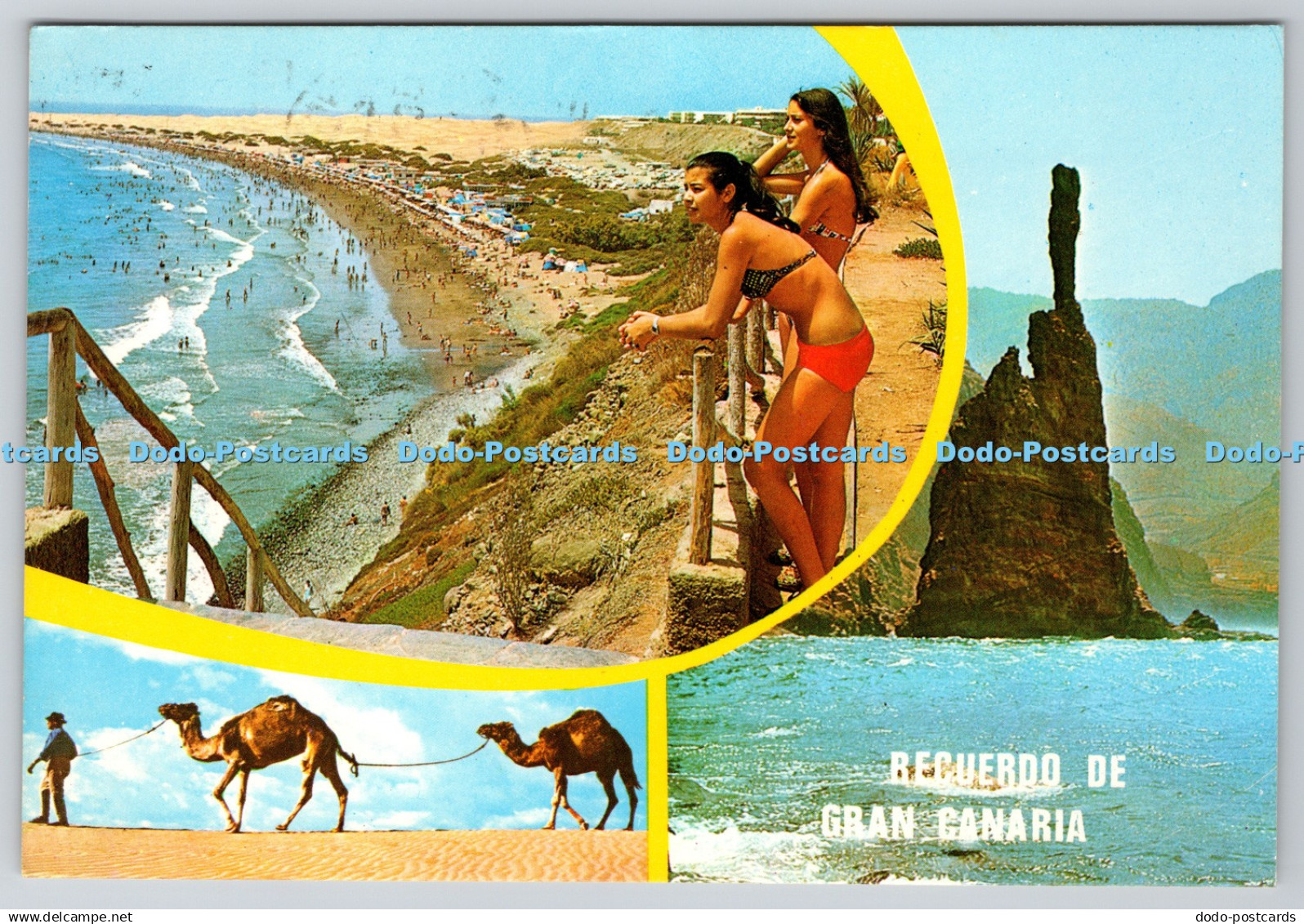 D310569 Recuerdo de Gran Canaria Exclusivas Cabrera N 5164 D L B 40 253 1976 198