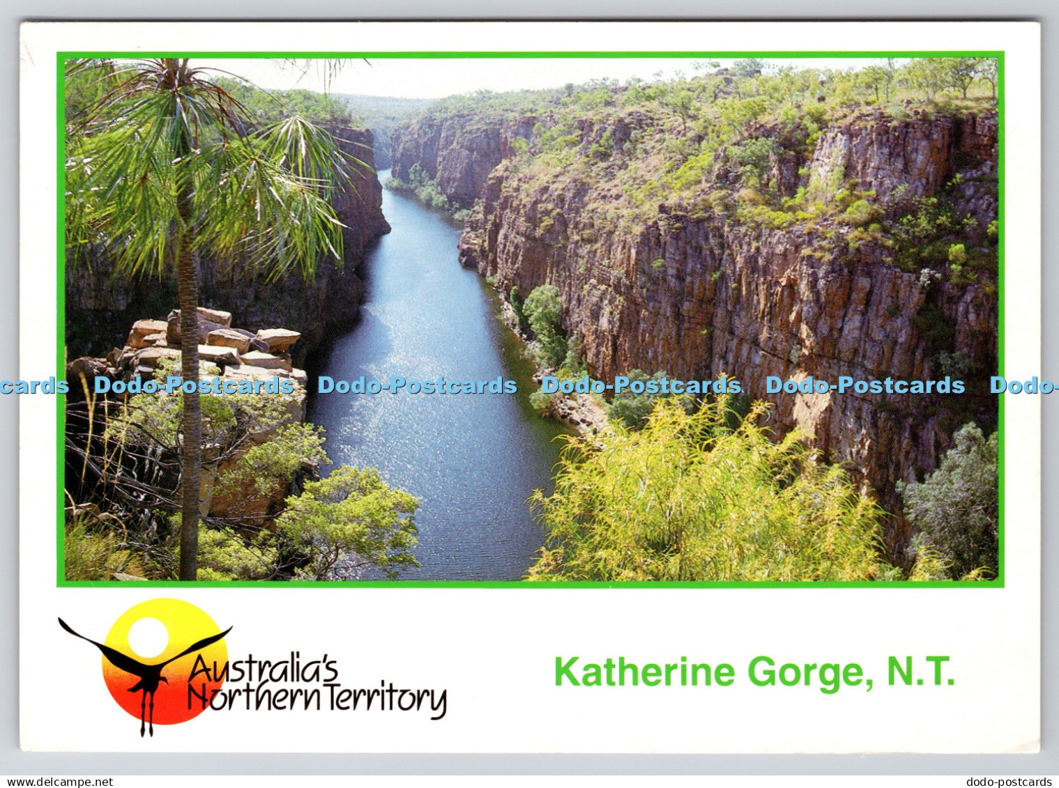 D312089 Katherine Gorge. N. T. Australian Northern Territory. Barker Souvenirs.