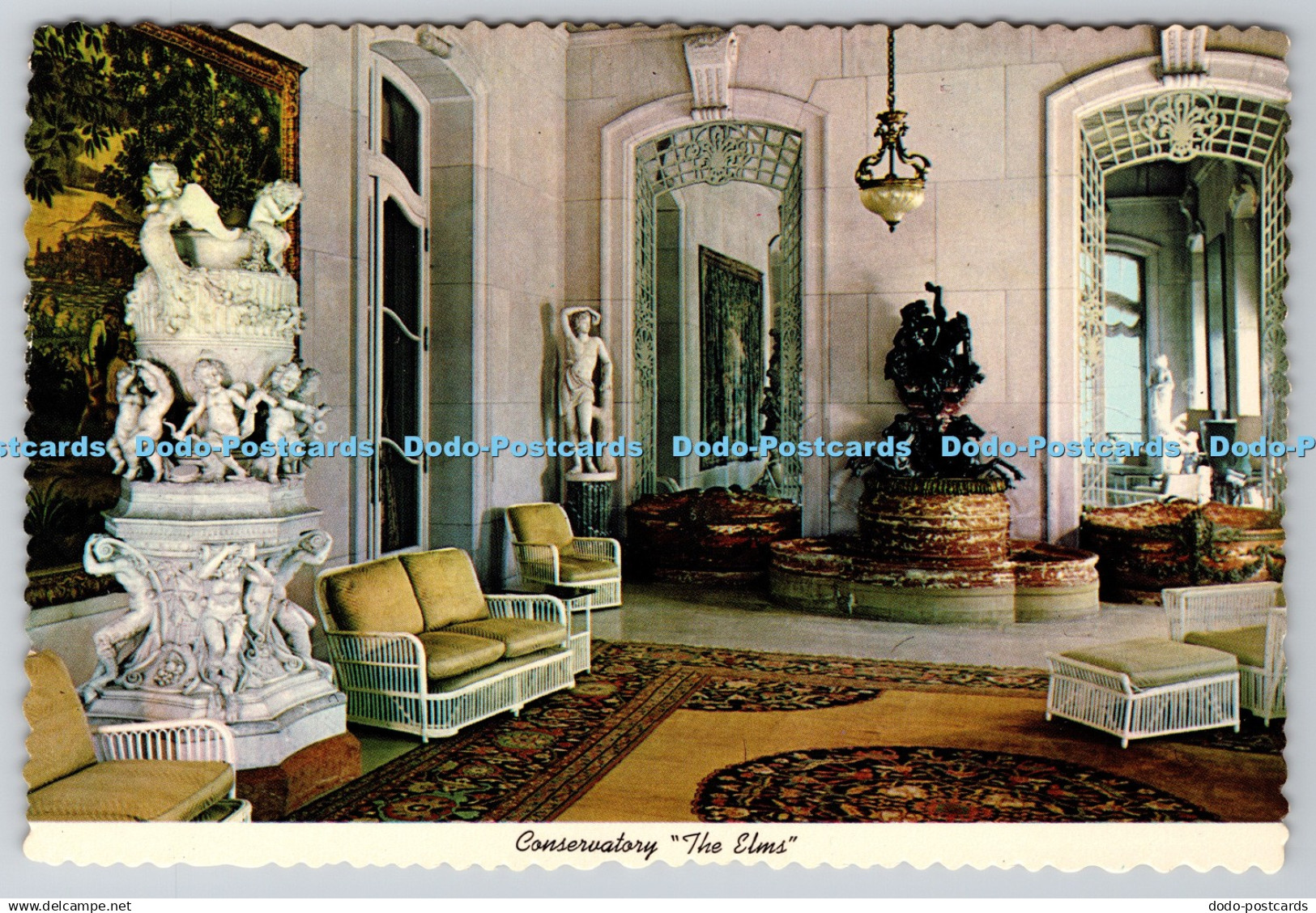 D312486 R. I. Newport. Conservatory The Elms. John M. Twomey. Newport. Curteichc