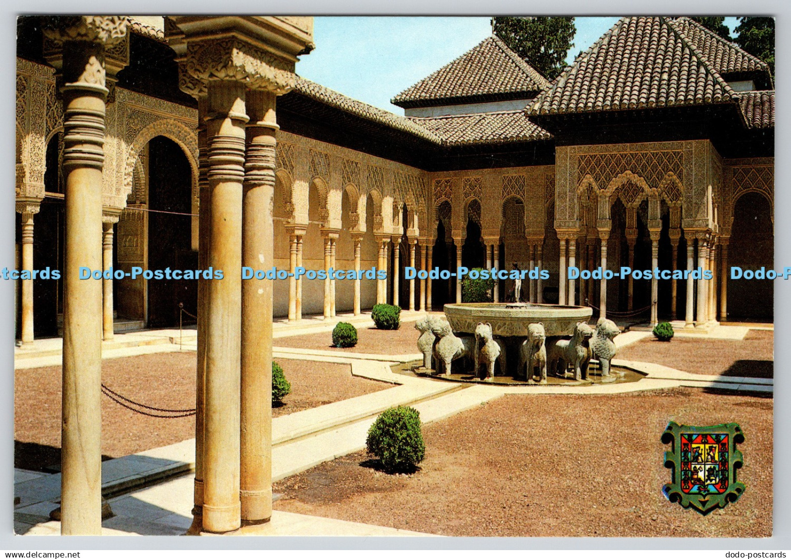 D313128 Granada. Alhambra. Lyons Court. Postales Granada