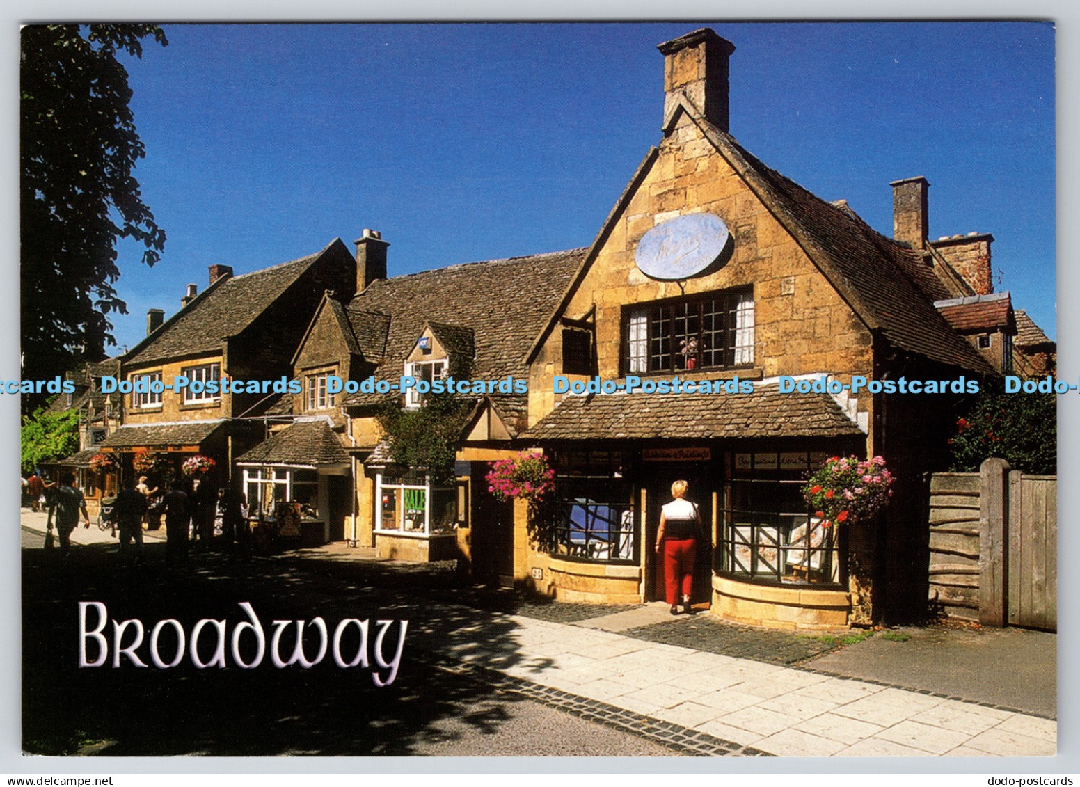 D313684 Broadway. Broadway Worcestershire. Veryan Trewin. John Hinde. Coenwall.