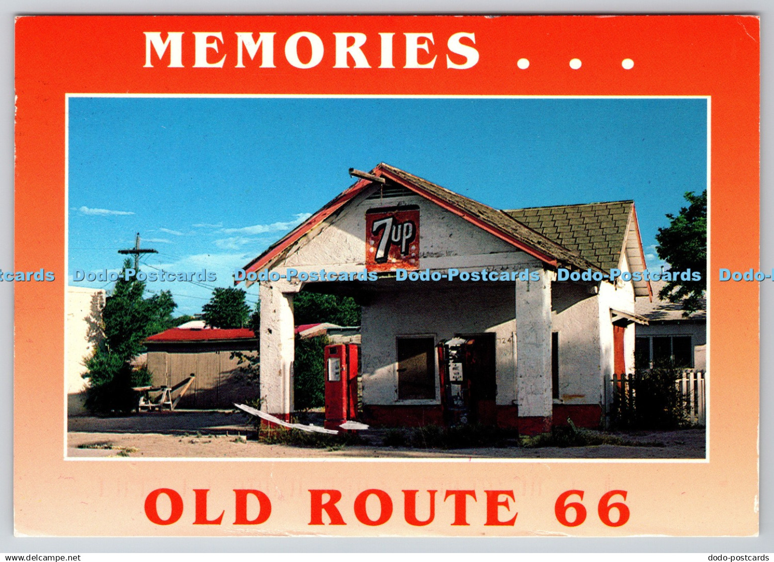 D313752 7UP. Old Route 66. R. J. LeBlanc. Hohn Hinde Curteich Inc. USA. 2000