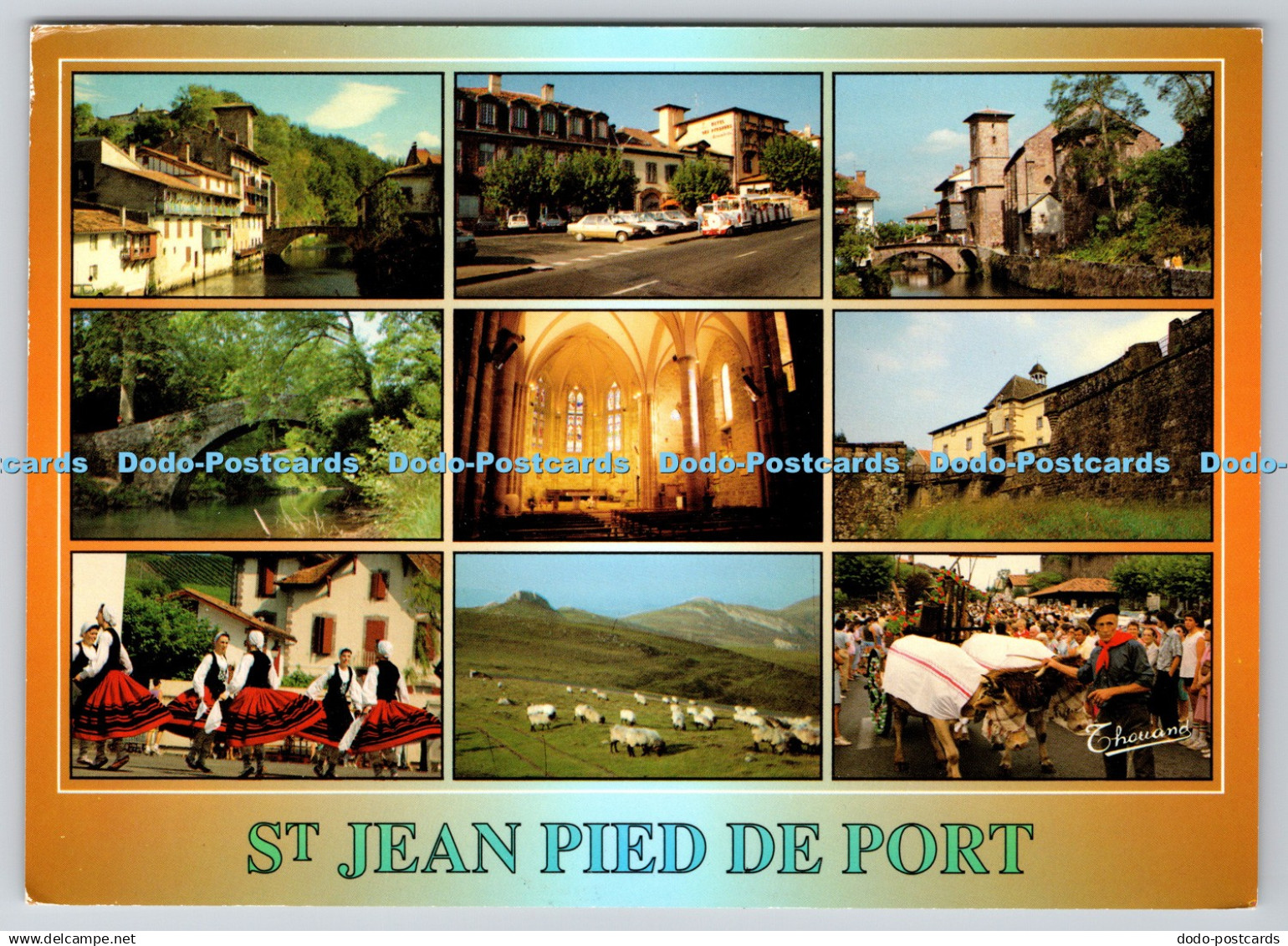 D313839 Saint Jean Pied de Port. France. Chousand. PM St Jean Pied de Port. 1993