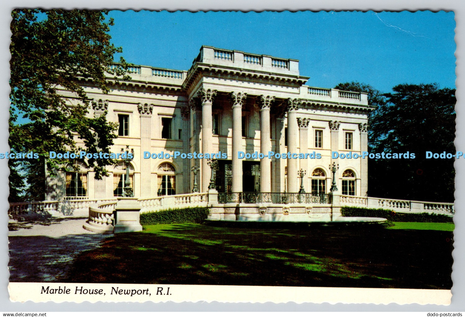 D314683 Rhode Island. Newport. Marble House. Bob Glander. Newport Postcard Servi