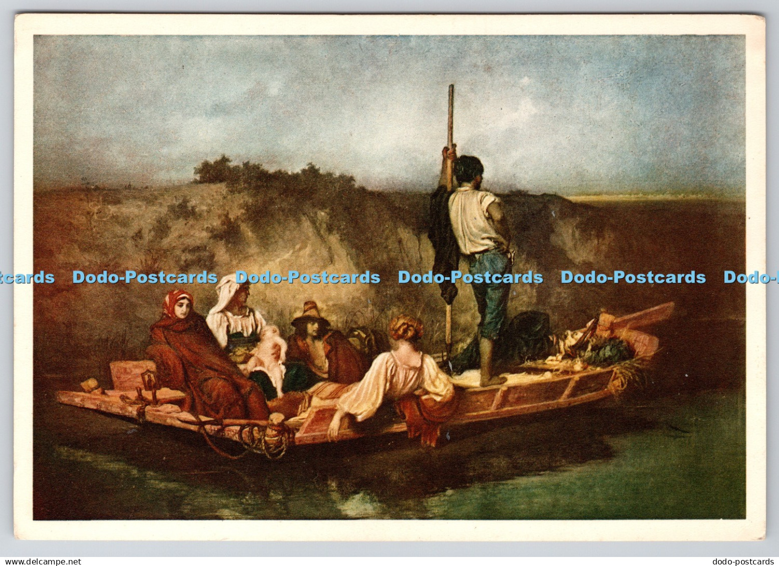 D315494 Parigi. Museo del Louvre. La Malaria. E. Hebert. Eliocromia Zacchetto. M