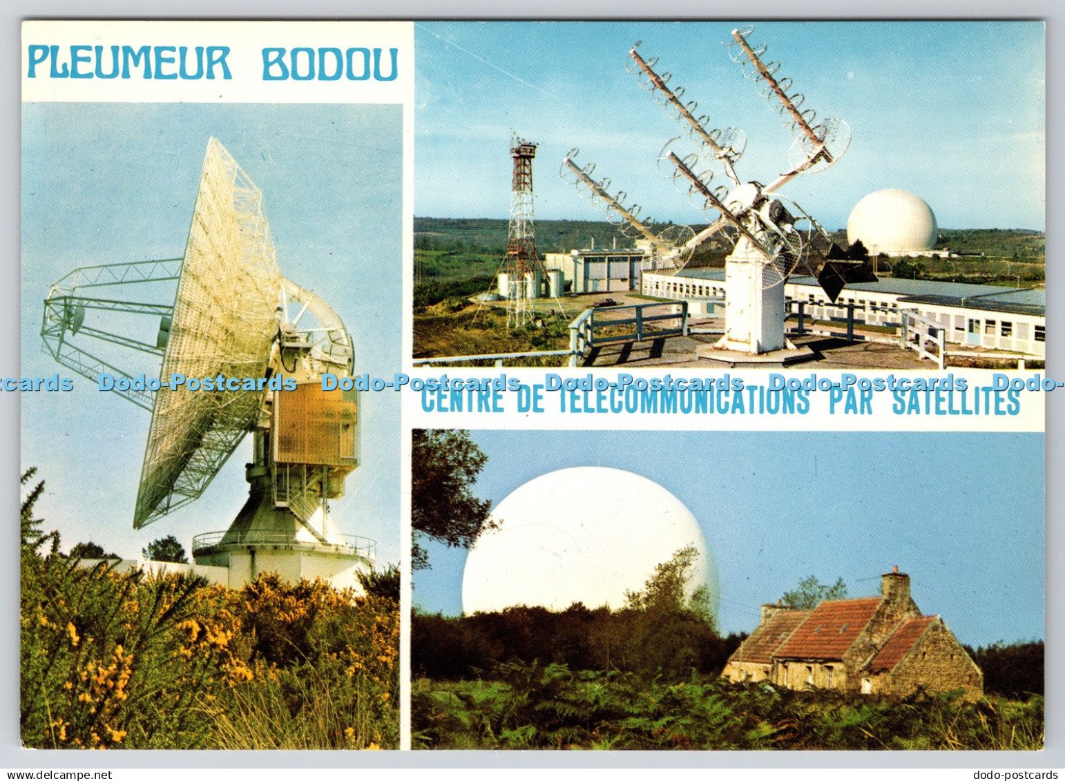 D315887 Pleumeur Bodou. Centre de telecommunications par satellites. Collection